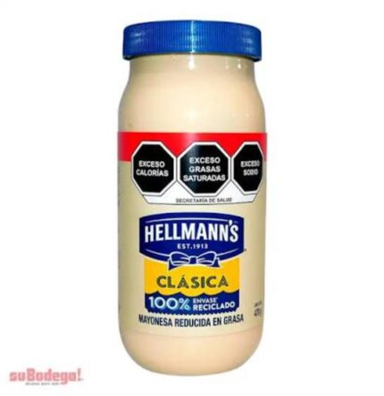 Mayonesa Helllmans´s clasica 470gr